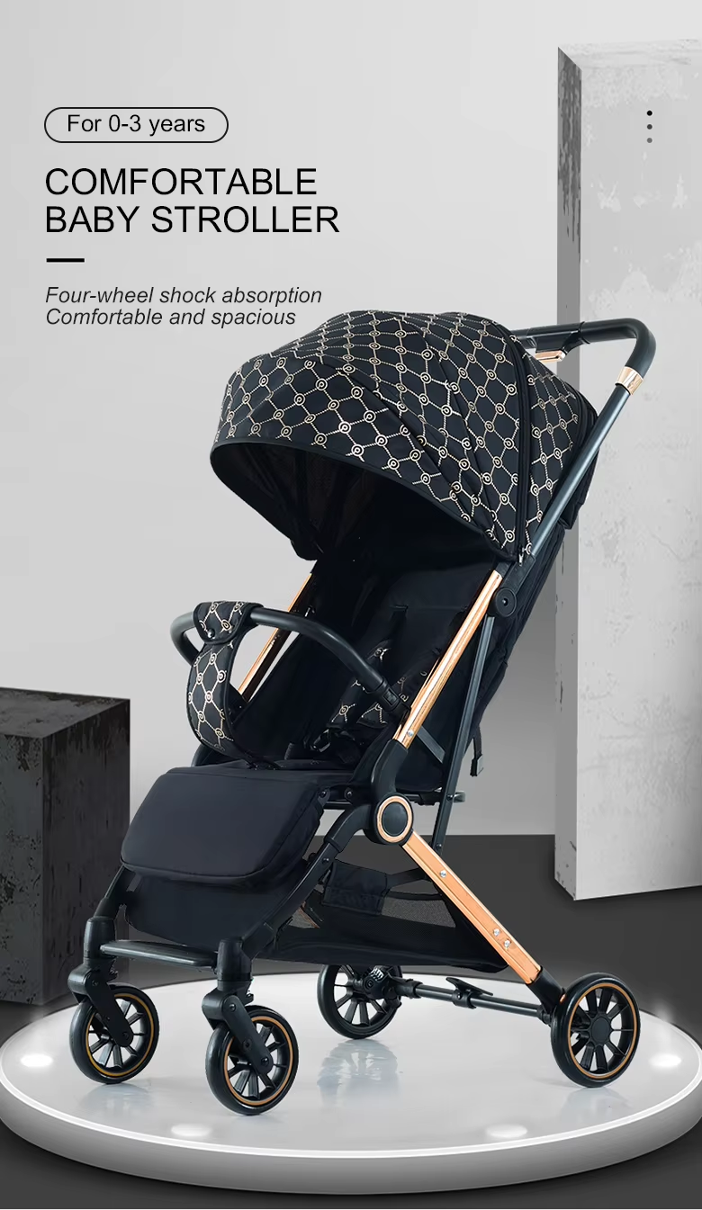 Burbuy Baby Stroller Lightweight Adjustable X6