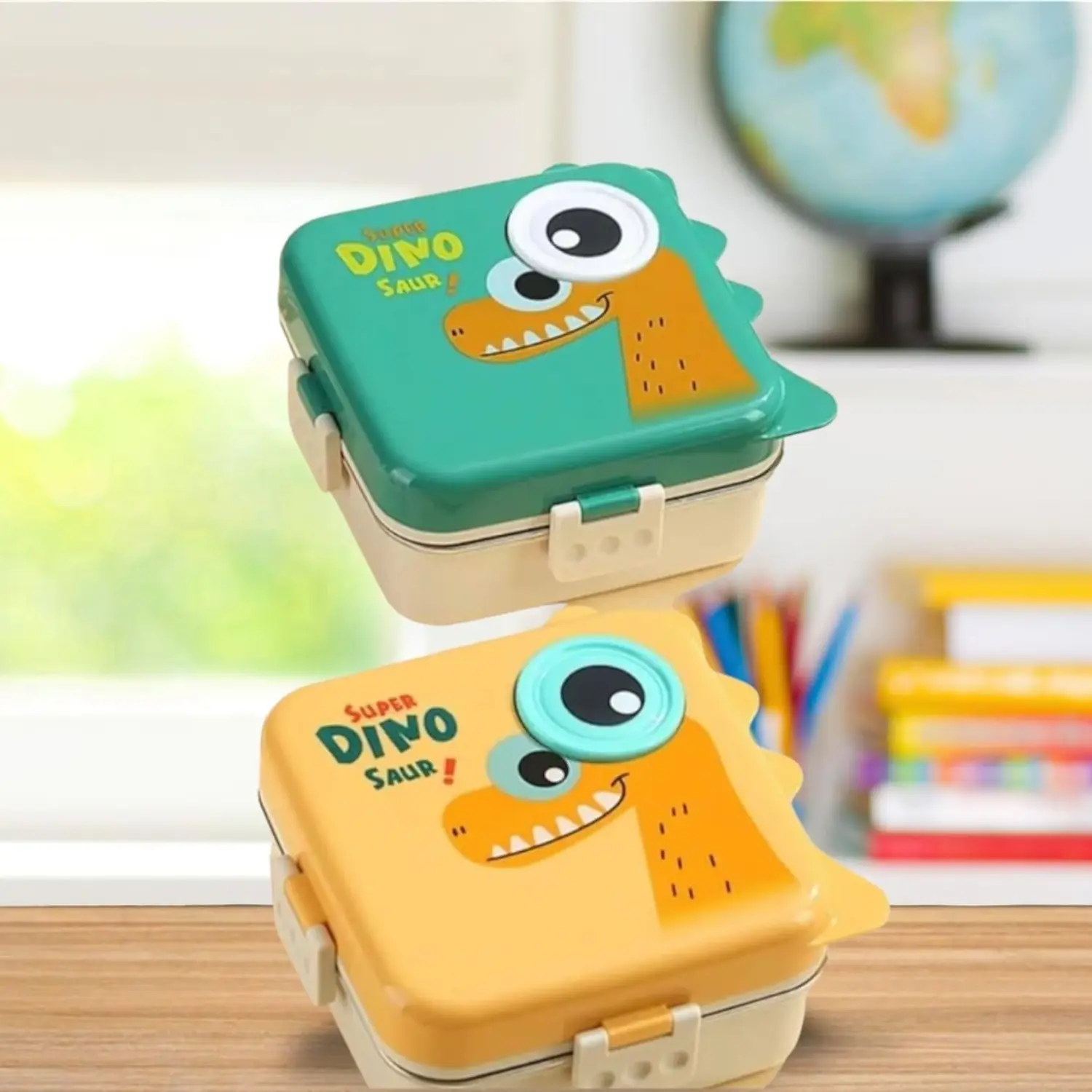 Dino Bento Lunch Box For Kids