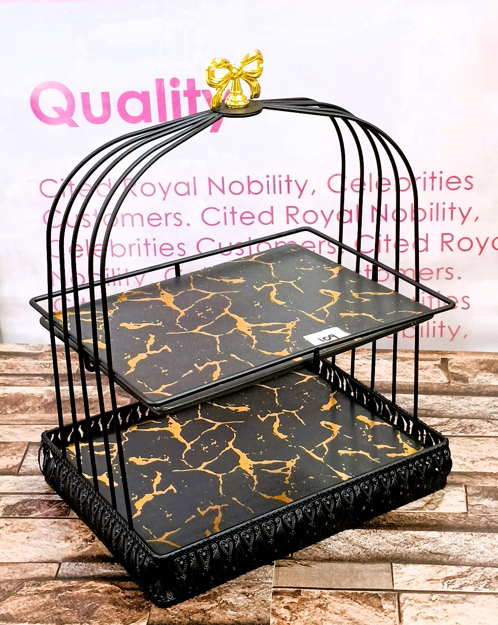 Cake Stand Dessert Rack 2 Tier