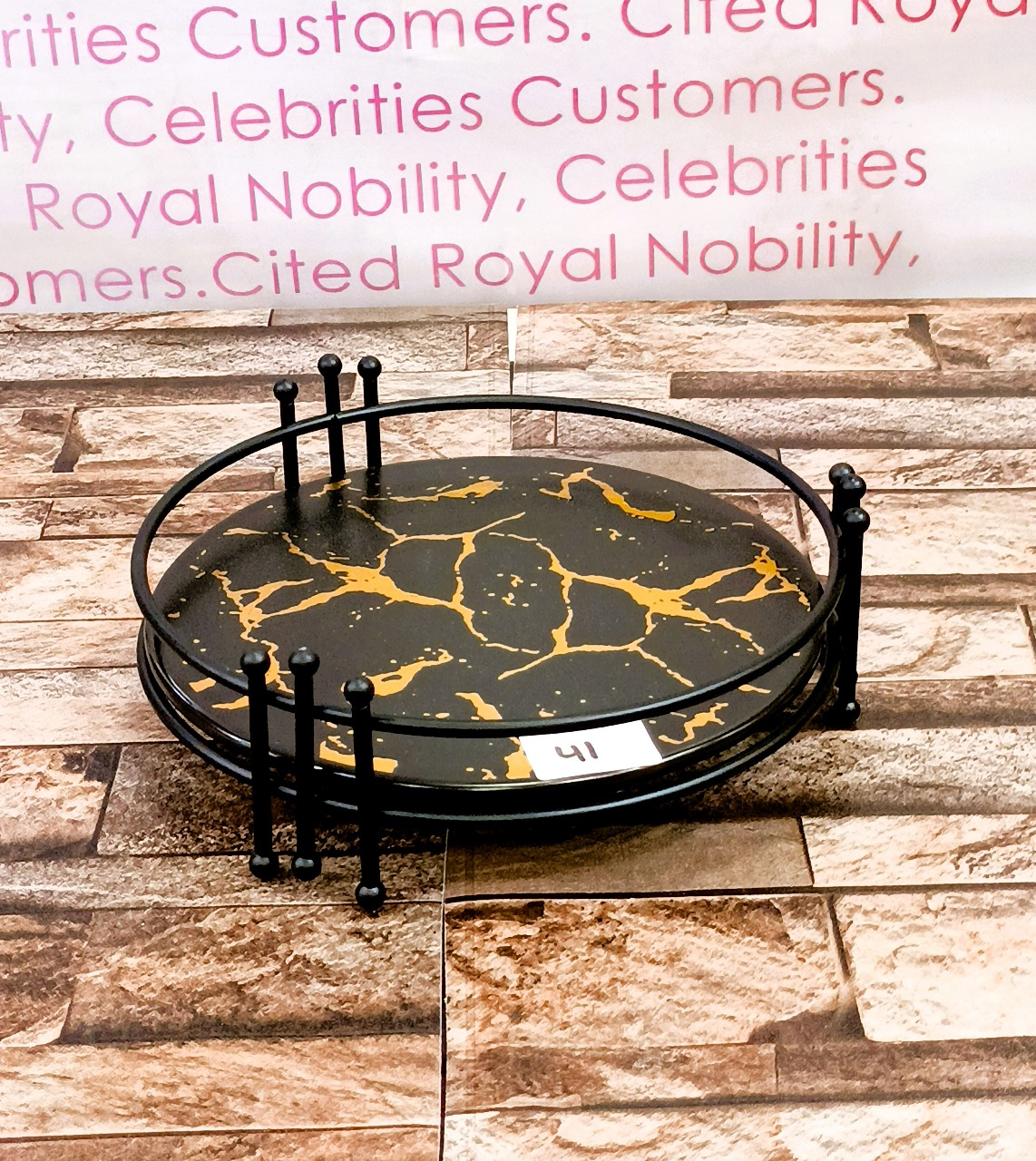 Marble Color Pattern Toiletries Stand Storage Rack Bedroom Product Rack Home Decoration