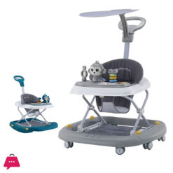 Monkey Baby Walkers Children'S Walkers With Wheels Are Suitable For Learning To Walk Music Balance To Prevent Falling
