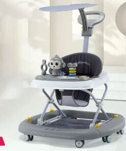 Monkey Baby Walkers Children's Walkers with Wheels are Suitable for Learning to Walk Music Balance to Prevent Falling