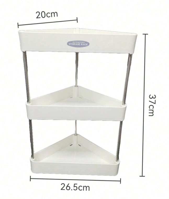 Multifunctional Storage Corner Rack