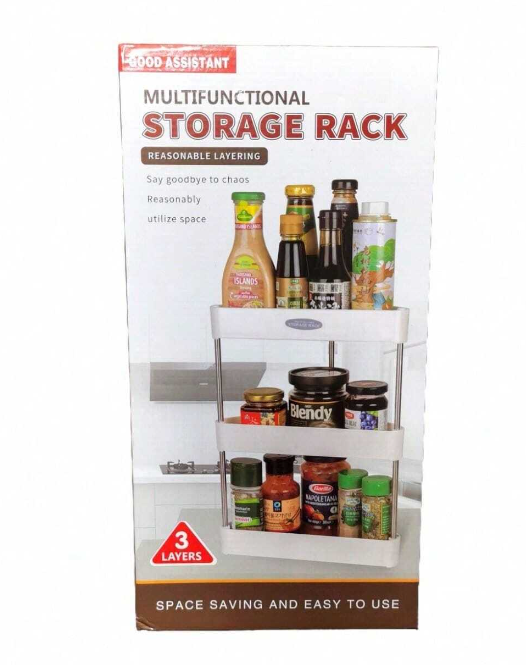 Multifunctional Storage Corner Rack