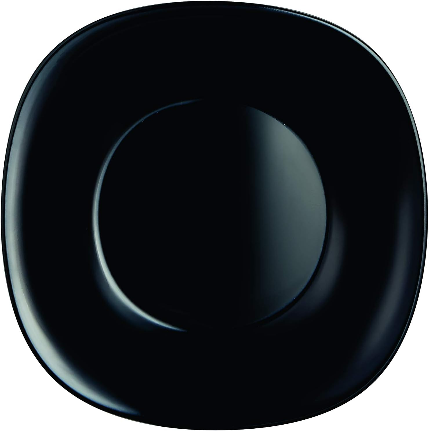 Opal 18Pc Glass Black Plate Set Tableware Dinner Set Plates 11 Opal 18Pc Glass Black Plate Set Tableware Dinner Set Plates