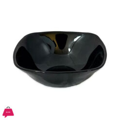 Opal Black Glass Marble Serving Bowls 17Cm - 1Pcs 7 Opal Black Glass Marble Serving Bowls 17Cm - 1Pcs