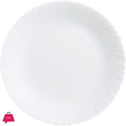 Opal Glass Marble Round Rice Serving Dish 35Cm - 1Pcs 5 Opal Glass Marble Round Rice Serving Dish 35Cm - 1Pcs