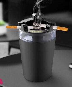 Portable Car Ashtray With Water Tank Smell Proof