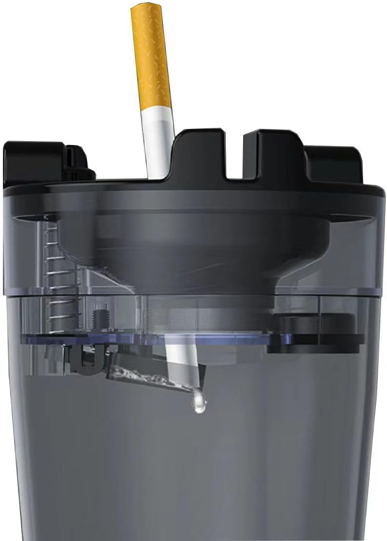 Portable Car Ashtray With Water Tank Smell Proof