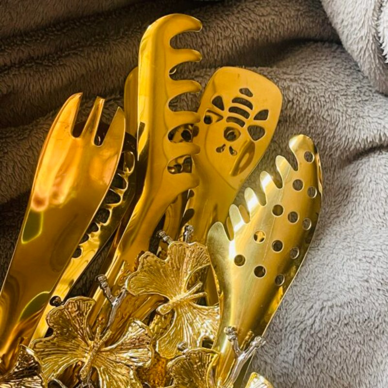 Presto Golden Series Serving Tong ( Set Of 4 )