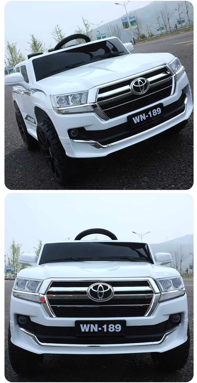 Toyota Land Cruiser Electric Kids Ride On Car With Remote Control Paint Color Wn-189