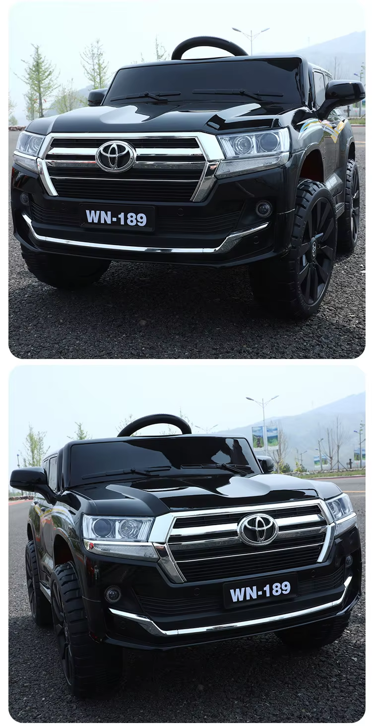 Toyota Land Cruiser Electric Kids Ride On Car With Remote Control Paint Color Wn-189