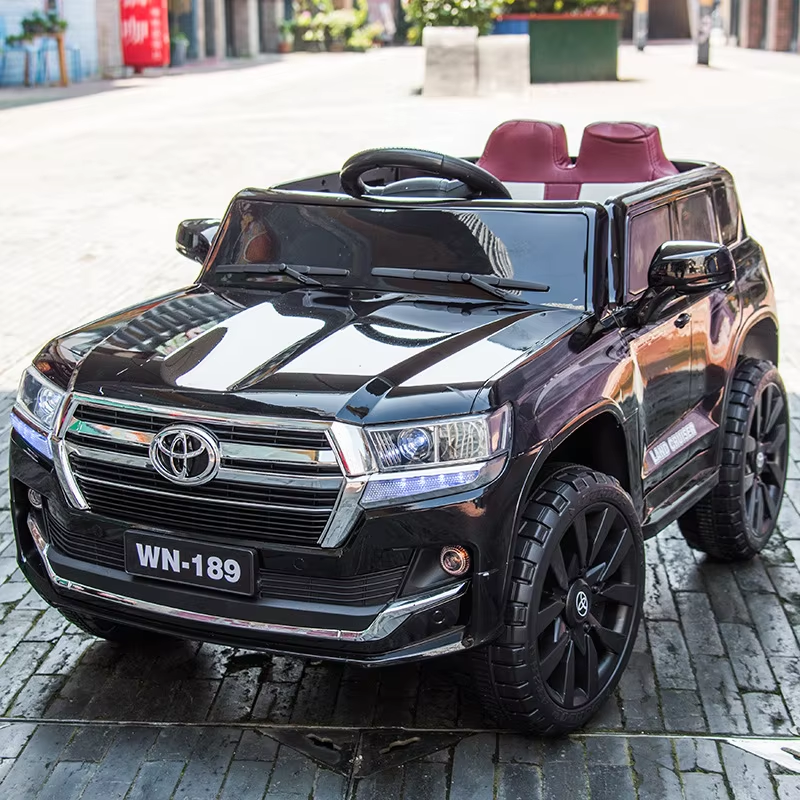 Toyota Land Cruiser Electric Kids Ride On Car With Remote Control Paint Color Wn-189