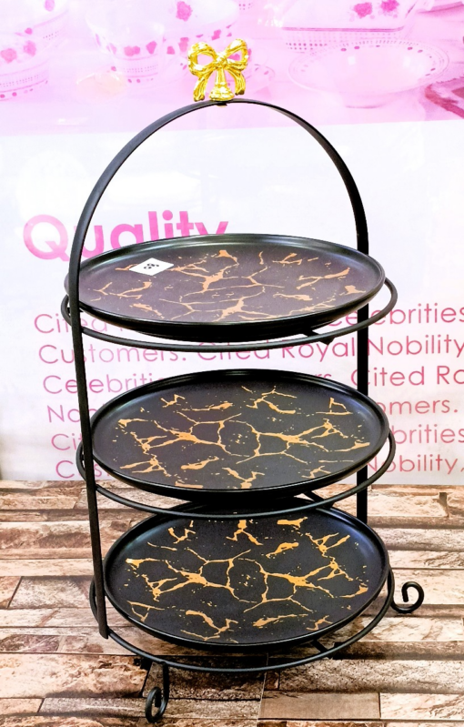 Western Restaurant Ceramic Cake Rack Living Room Fruit Dessert Cake ...