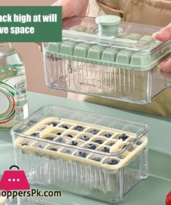 1 Set Ice Cube Mold Convenient Ice Cube Maker Easy to Demold Ice Cube Storage Box with Shovel Kitchen Supplies