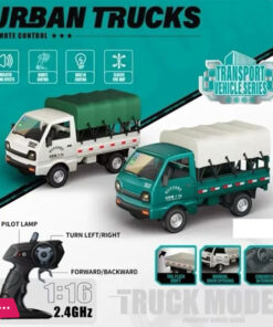 1:16 2.4 GHz RC Urban City Canvas Car With Lights