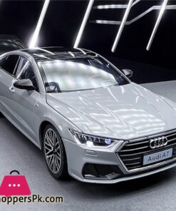 1:24 AUDI A7 Coupe Alloy Sports Car Model Diecasts Metal Vehicles Car Model Sound and Light Simulation Collection Kids Toy Gifts