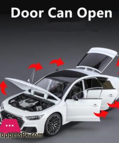 1:24 Audi A7 Coupe Alloy Sports Car Model Diecasts Metal Vehicles Car Model Sound And Light Simulation Collection Kids Toy Gifts - Image 2