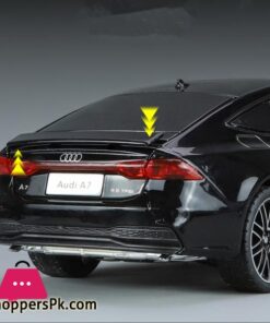 1:24 Audi A7 Coupe Alloy Sports Car Model Diecasts Metal Vehicles Car Model Sound And Light Simulation Collection Kids Toy Gifts - Image 6