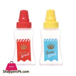2Pcsset Mini Ketchup Bottle Portable Salad Squeeze Bottle Lunch Box Seasoning Bottle Kitchen Accessories