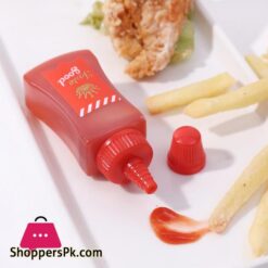 2Pcsset Mini Ketchup Bottle Portable Salad Squeeze Bottle Lunch Box Seasoning Bottle Kitchen Accessories
