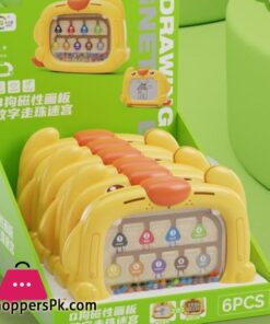 2 In 1 Children'S Drawing Board Magnetic Pen Maze Early Education Puzzle Learning Fun Children'S Toy Writing Board - Image 2