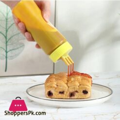 13Pcs 450Ml650Ml Three Hole Squeeze Bottle Twist Cap Food Grade Pe Plastic Ketchup Mustard Sauces Olive Oil Bottles Kitchen Gadgets