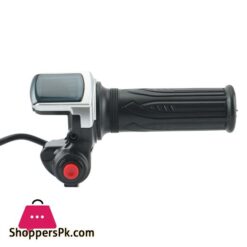 48V Electric Bicycle Scooter Speed Throttle Grip Lcd Display With Switch Ebike Twist Throttle Accelerator Handlebar Grip