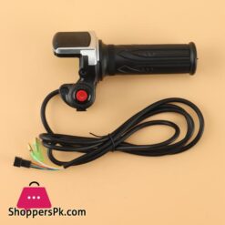 48V Electric Bicycle Scooter Speed Throttle Grip Lcd Display With Switch Ebike Twist Throttle Accelerator Handlebar Grip