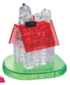 3D Crystal House Puzzle Playset For Kids