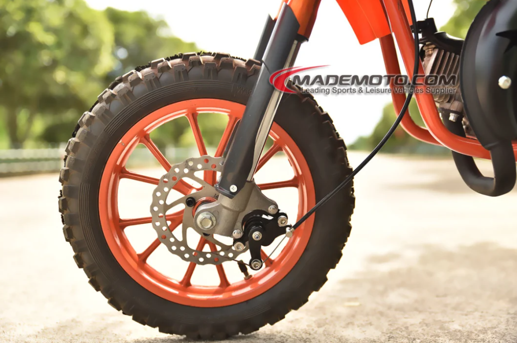 49Cc Self Start Dirt Bike For 7 - 15 Years Kids 49Cc