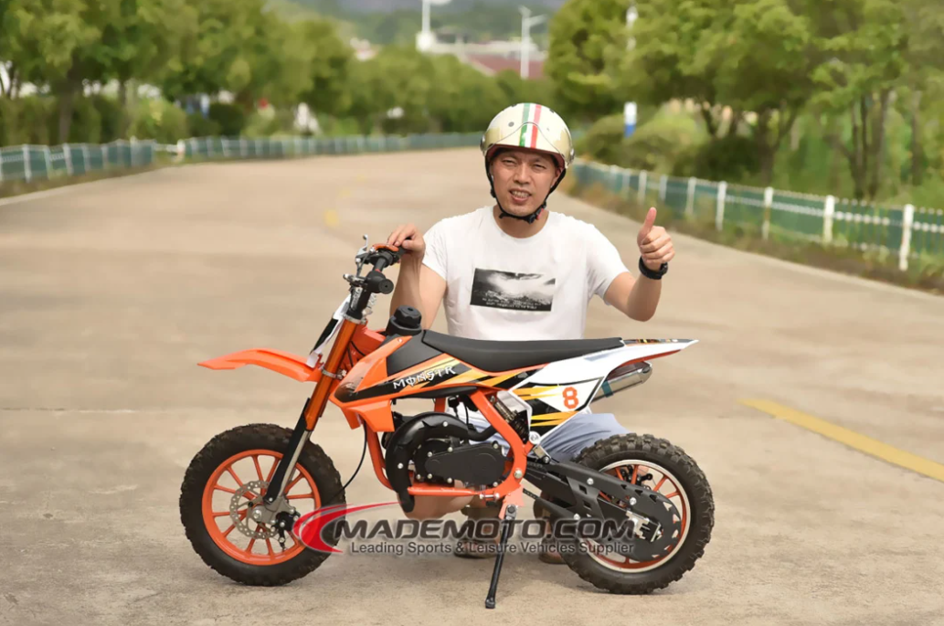 49Cc Self Start Dirt Bike For 7 - 15 Years Kids 49Cc