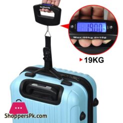 50Kg-10G Portable Electronic Luggage Scale Lcd Display Travel Digital Luggage Scale Hanging Backlight Balance Weighing 14 50Kg10G Portable Electronic Luggage Scale Lcd Display Travel Digital Luggage Scale Hanging Backlight Balance Weighing