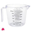600Ml Handle Measuring Cup Mug Measurement Jug Plastic 1-Pcs