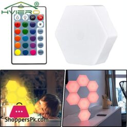 6Pcs Home Rgb Led Quantum Hexagon Touch Sensor Wall Led Honeycomb