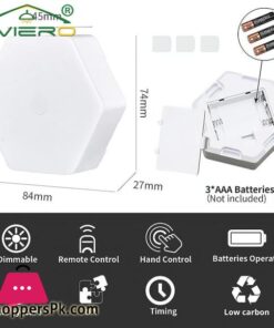 6Pcs Home Rgb Led Quantum Hexagon Touch Sensor Wall Led Honeycomb 31 6Pcs Home Rgb Led Quantum Hexagon Touch Sensor Wall Led Honeycomb - Image 5