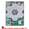 6Pcs Home Rgb Led Quantum Hexagon Touch Sensor Wall Led Honeycomb