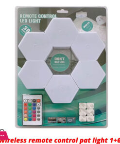 6Pcs Home RGB LED Quantum Hexagon Touch Sensor Wall Led Honeycomb