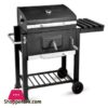Bbq Tools Outdoor Large Charcoal Grill Thickened With Cover Big Square Stove For More Than 8 People