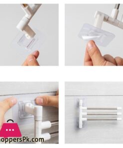 Bathroom Rotation Towel Storage Rack Punch-Free Stainless Steel Organizer Shelf Hanging Wall Shelves Suction Cup Toilet Holder 61 Bathroom Rotation Towel Storage Rack Punch-Free Stainless Steel Organizer Shelf Hanging Wall Shelves Suction Cup Toilet Holder - Image 4