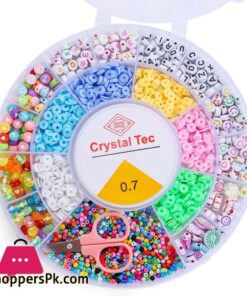 Beads Bracelet Making Kit Seed Letter Alphabet DIY Art Craft Beads Kit