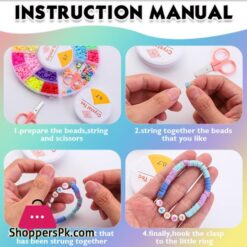 Beads Bracelet Making Kit Seed Letter Alphabet Diy Art Craft Beads Kit