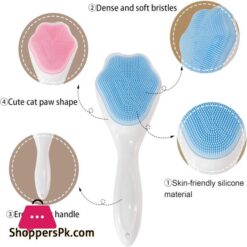 Beauty Tools Face Cat Paw Silicone Face Scrubber And Cleaning Brush 1Pc