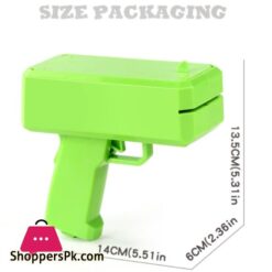 Carton Money Gun Electric Toys For Party Family Game Graduation Ceremony Marry Prop Shot Juego For Kids Birthday Gift Gun Toys