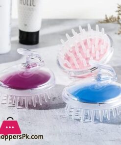 Hair Wash Brush Hair scalp Massage Brush Head Anti Dandruff Haircare Massager Someday Silicone Comb Brush scalp Massager Bath and Shampoo