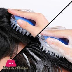 Hair Wash Brush Hair Scalp Massage Brush Head Anti Dandruff Haircare Massager Someday Silicone Comb Brush Scalp Massager Bath And Shampoo