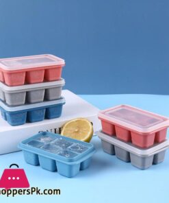135Pcs Ice Cube Ice Mold Household Silicone Ice Tray Refrigerator Ice Box Small Ice Cube Box Reusable Silicone Ice Cube Mold