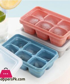 135Pcs Ice Cube Ice Mold Household Silicone Ice Tray Refrigerator Ice Box Small Ice Cube Box Reusable Silicone Ice Cube Mold