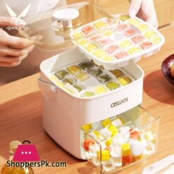 Ice Cube Mold  ice tray Make Push Type Frozen Balls High Capacity