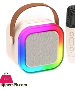 K12 Mini Outdoor Karaoke Bluetooth Speaker Portable Microphone Audio With Double Wheat Microphone Home Karaoke Speaker Multifunctional Aux/Tf Card/U Disk/Type-C 15 K12 Mini Outdoor Karaoke Bluetooth Speaker Portable Microphone Audio With Double Wheat Microphone Home Karaoke Speaker Multifunctional Auxtf Cardu Disktype C